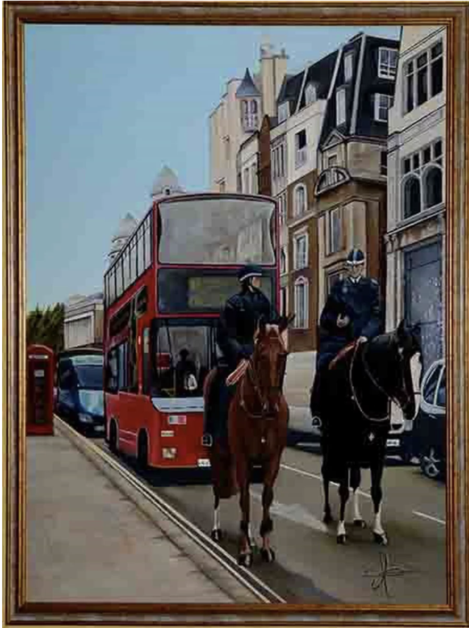 LA POLICE MONTEE LONDONIENNE
